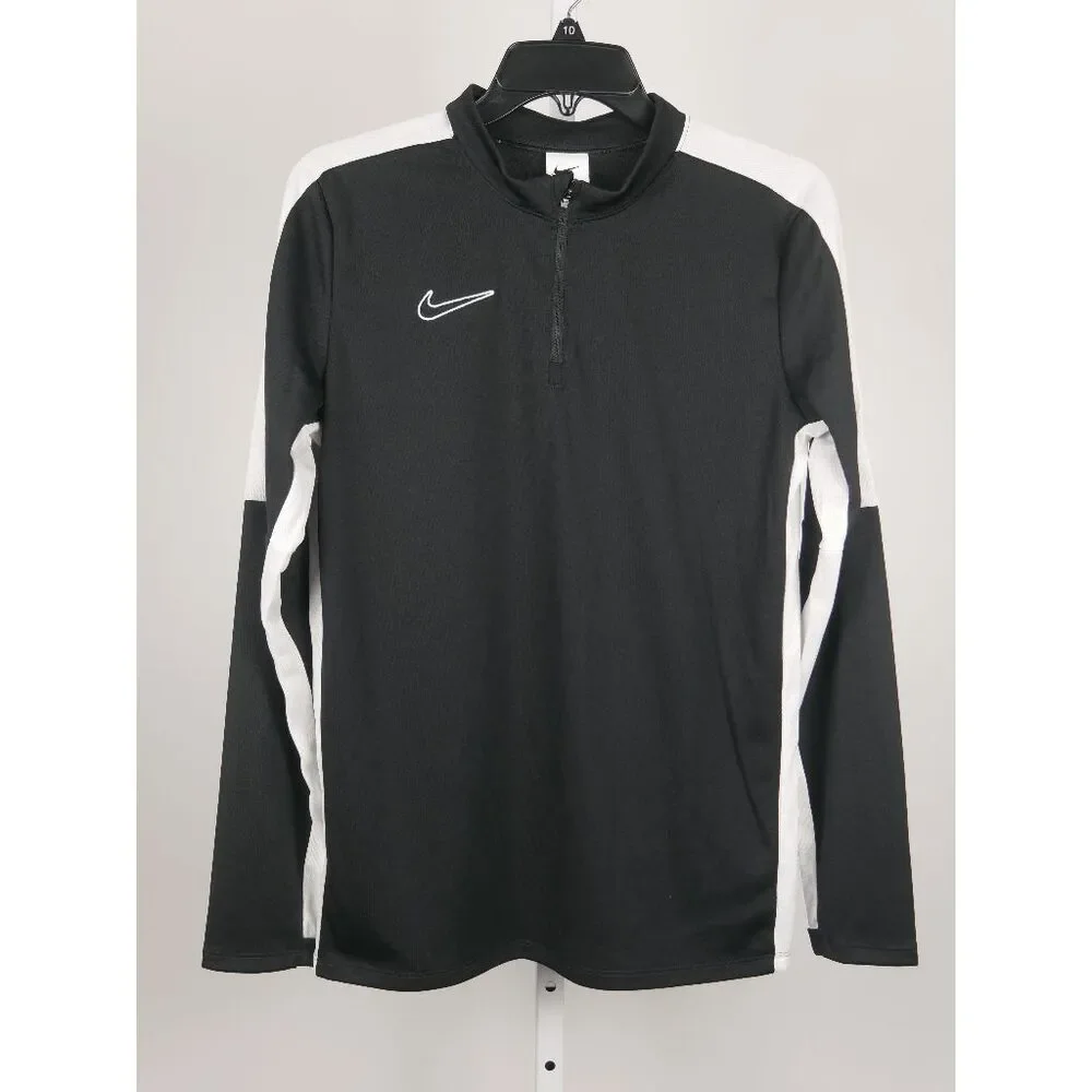 Nike Kids Dri-FIT Academy 1/4 Zip Global Long Sleeve T-Shirt Size L (14-16)